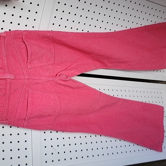 Gymboree White Top with Colorful Accents And Pink corduroy material Jeans - Picture 10 of 10